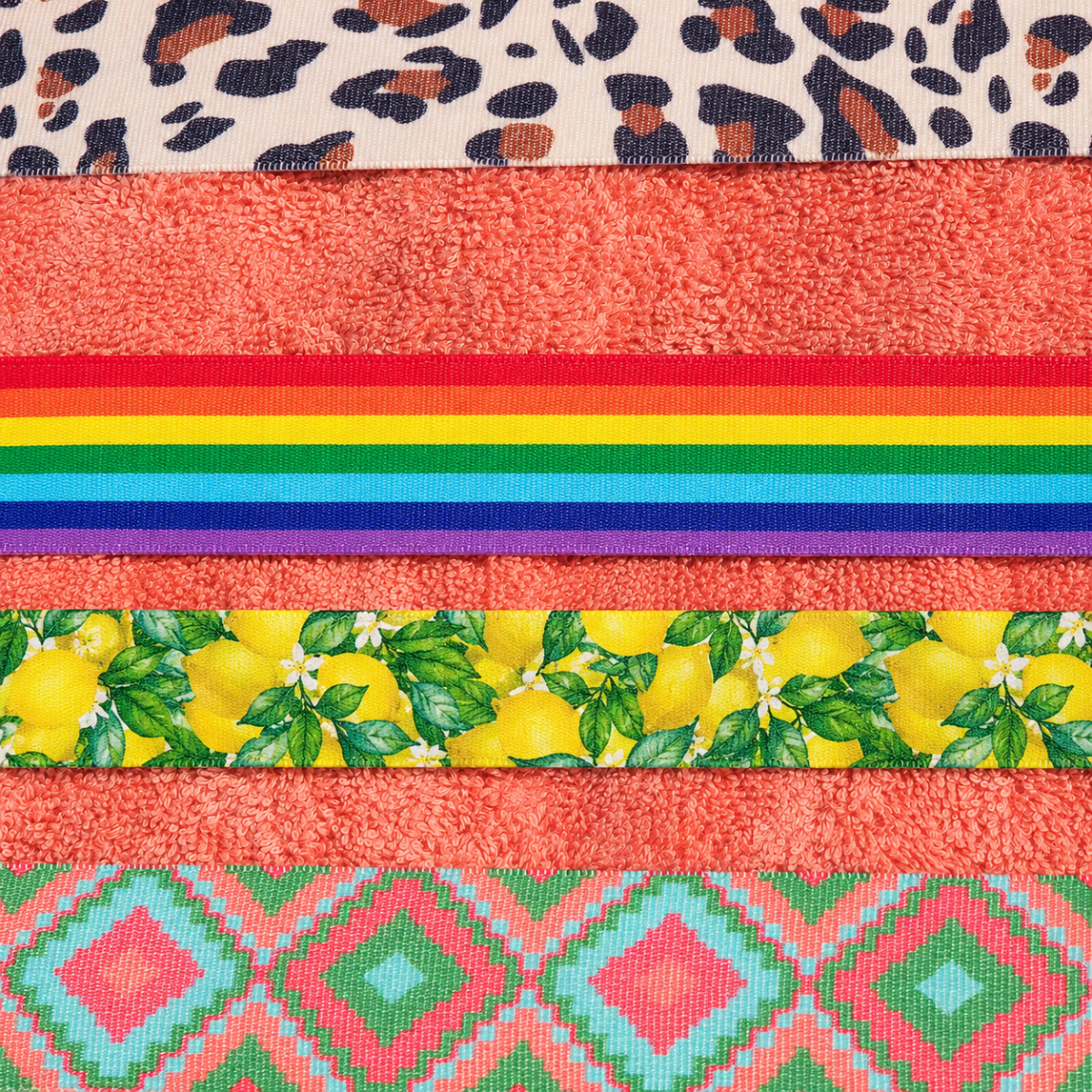 handdoek elastieken prints