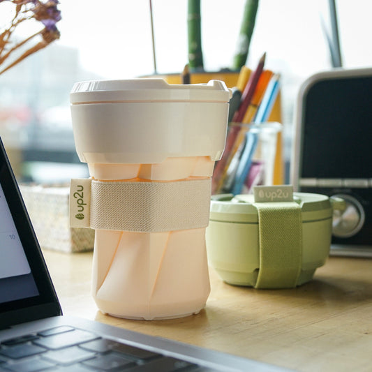 travelmug vanille in office