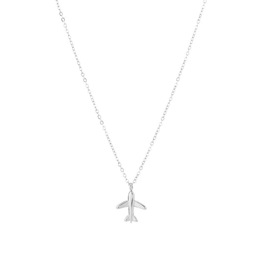 Vliegtuig ketting | Zilver