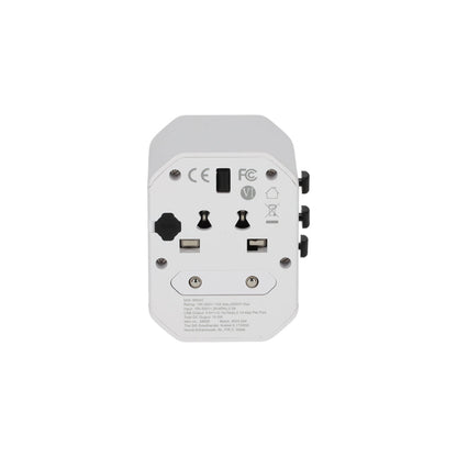 reisadapter achterzijde
