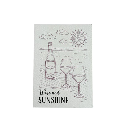 Wine and Sunshine | Wenskaart